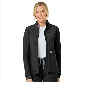 Carhartt Women's Black Scrub Jacket